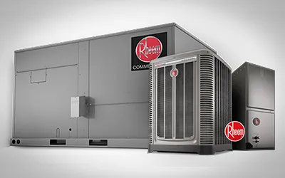 The American Standard family of heaters & air conditioners.